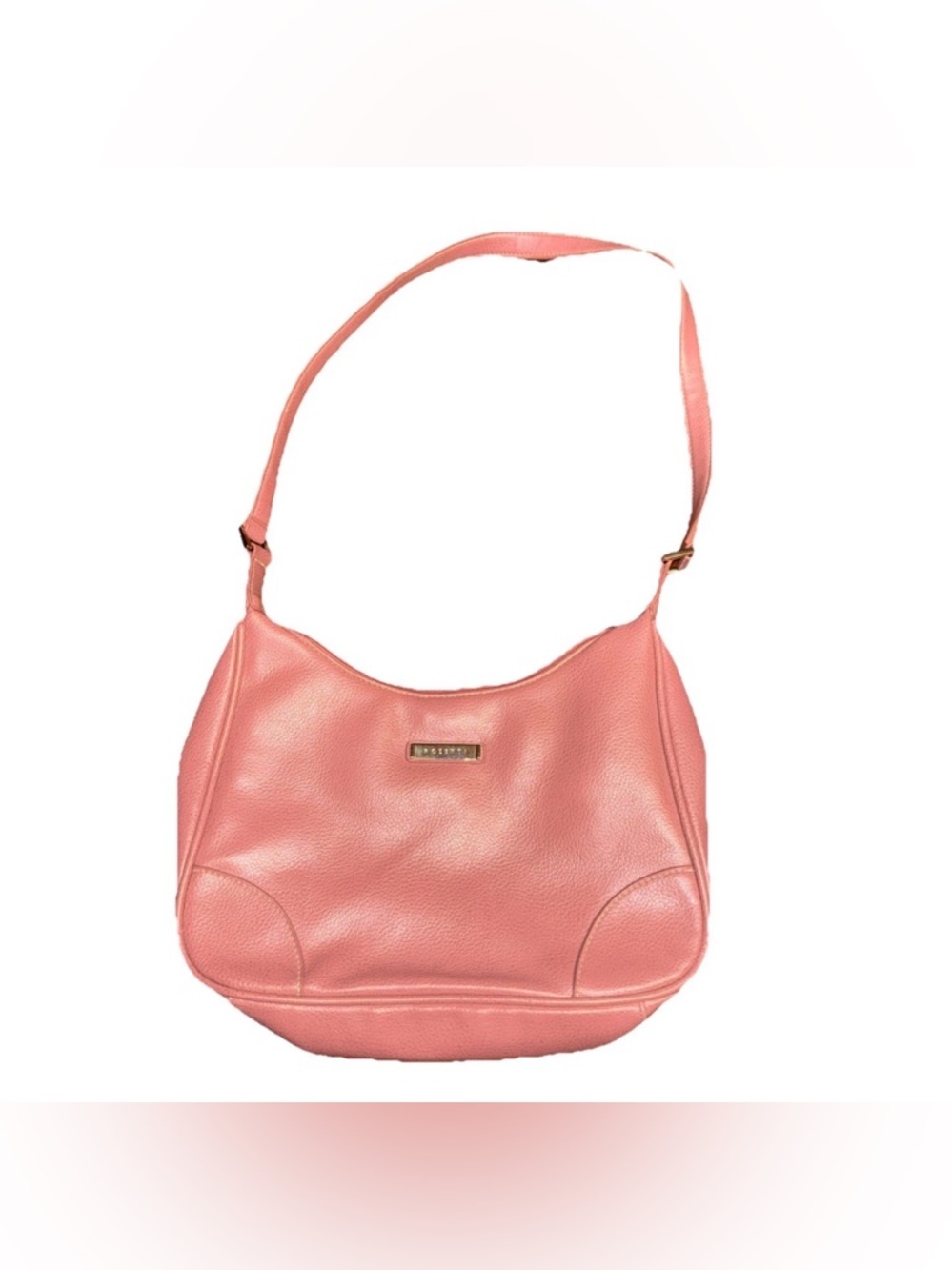 Rosetti‎ Shoulder Bag Dusty Rose Pink Silver Accents Flawed